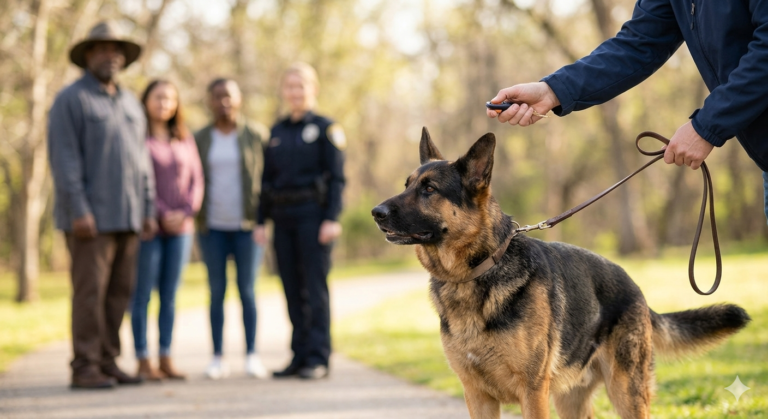 How to Stop Your German Shepherd Barking at Strangers