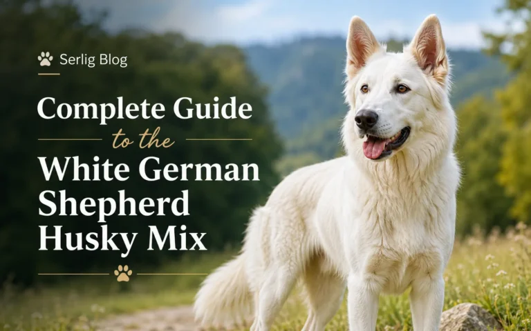 Complete Guide to the White German Shepherd Husky Mix - serlig blog