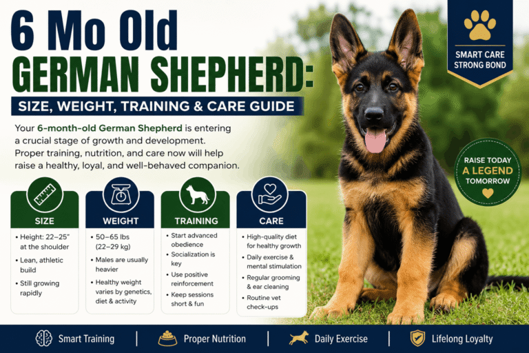 Mo Old German Shepherd Size, Weight, Training & Care Guide