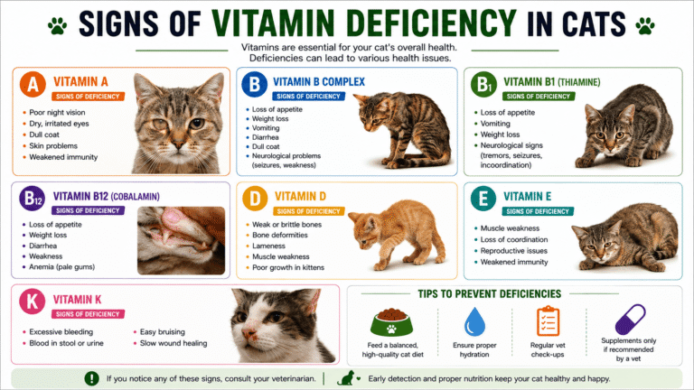 Signs of Vitamin Deficiency in Cats