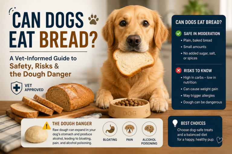 Can Dogs Eat Bread? A Vet-Informed Guide to Safety, Risks & the Dough Danger (2026)