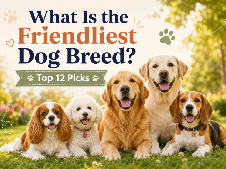what is the friendliest dog breed