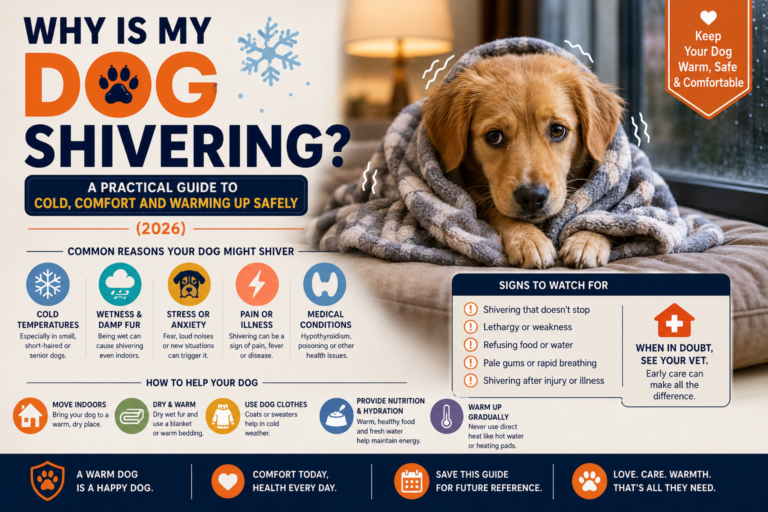 Why Is My Dog Shivering? A Practical Guide to Cold, Comfort and Warming Up Safely (2026)