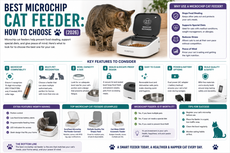 Best Microchip Cat Feeder: How to Choose (2026)
