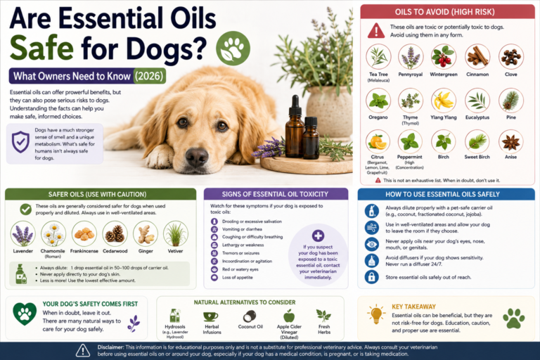 Are Essential Oils Safe for Dogs? What Owners Need to Know (2026)