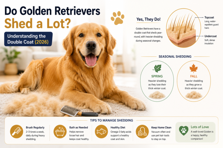 Do Golden Retrievers Shed a Lot? Understanding the Double Coat (2026)