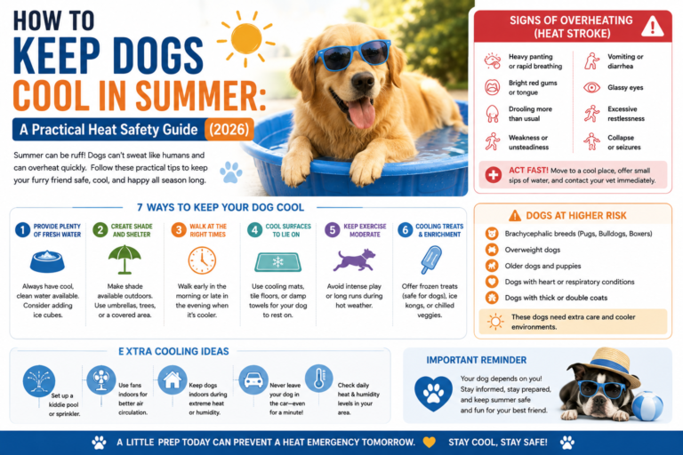 How to Keep Dogs Cool in Summer: A Practical Heat Safety Guide (2026)