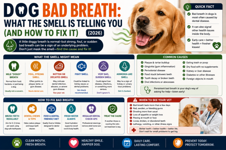 Dog Bad Breath: What the Smell Is Telling You (and How to Fix It) (2026)