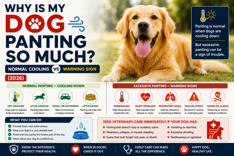 Why Is My Dog Panting So Much? Normal Cooling vs Warning Sign (2026)