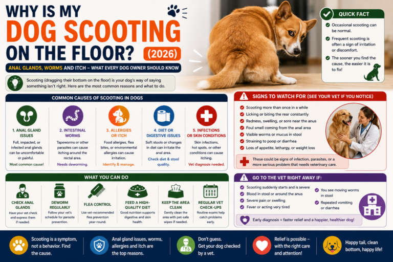 Why Is My Dog Scooting on the Floor? Anal Glands, Worms and Itch (2026)
