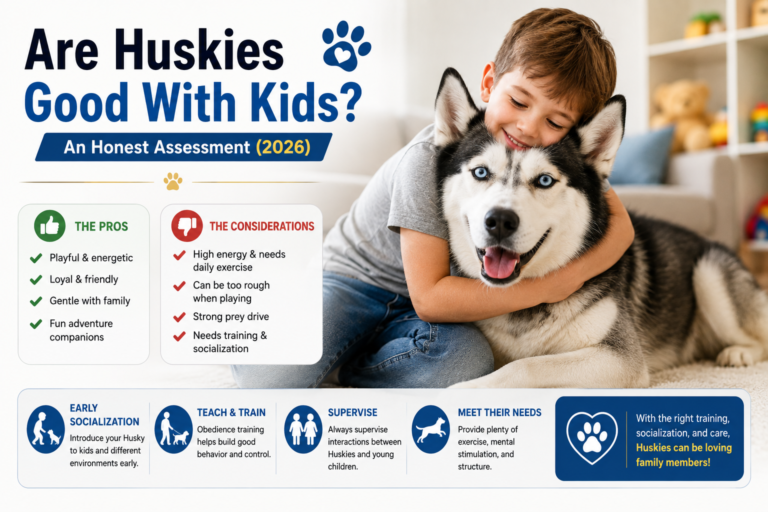 Are Huskies Good With Kids? An Honest Assessment (2026)
