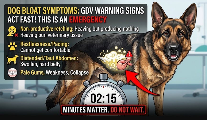 Dog Bloat Symptoms