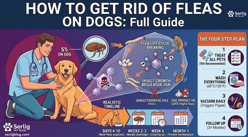 How to Get Rid of Fleas on Dogs