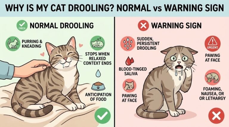 why is my cat drooling