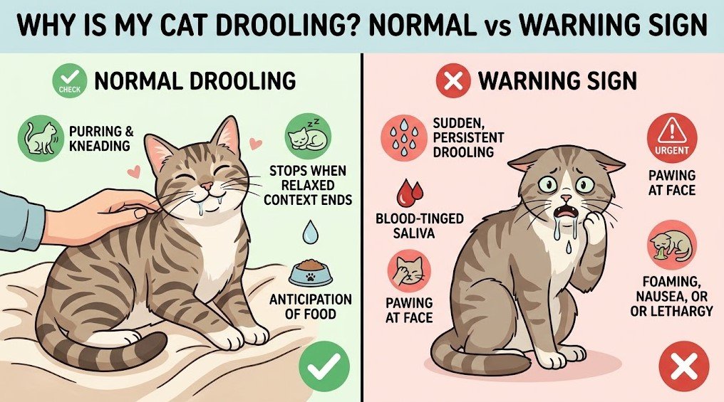 why is my cat drooling